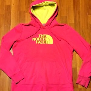 The North face hoodie, women's size large.